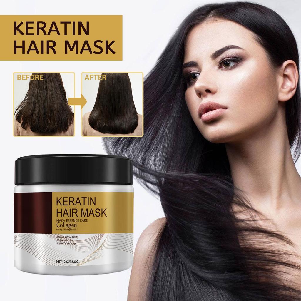 Keratin Hair Mask 100 g – Strengthening and Smoothing Hair Mask