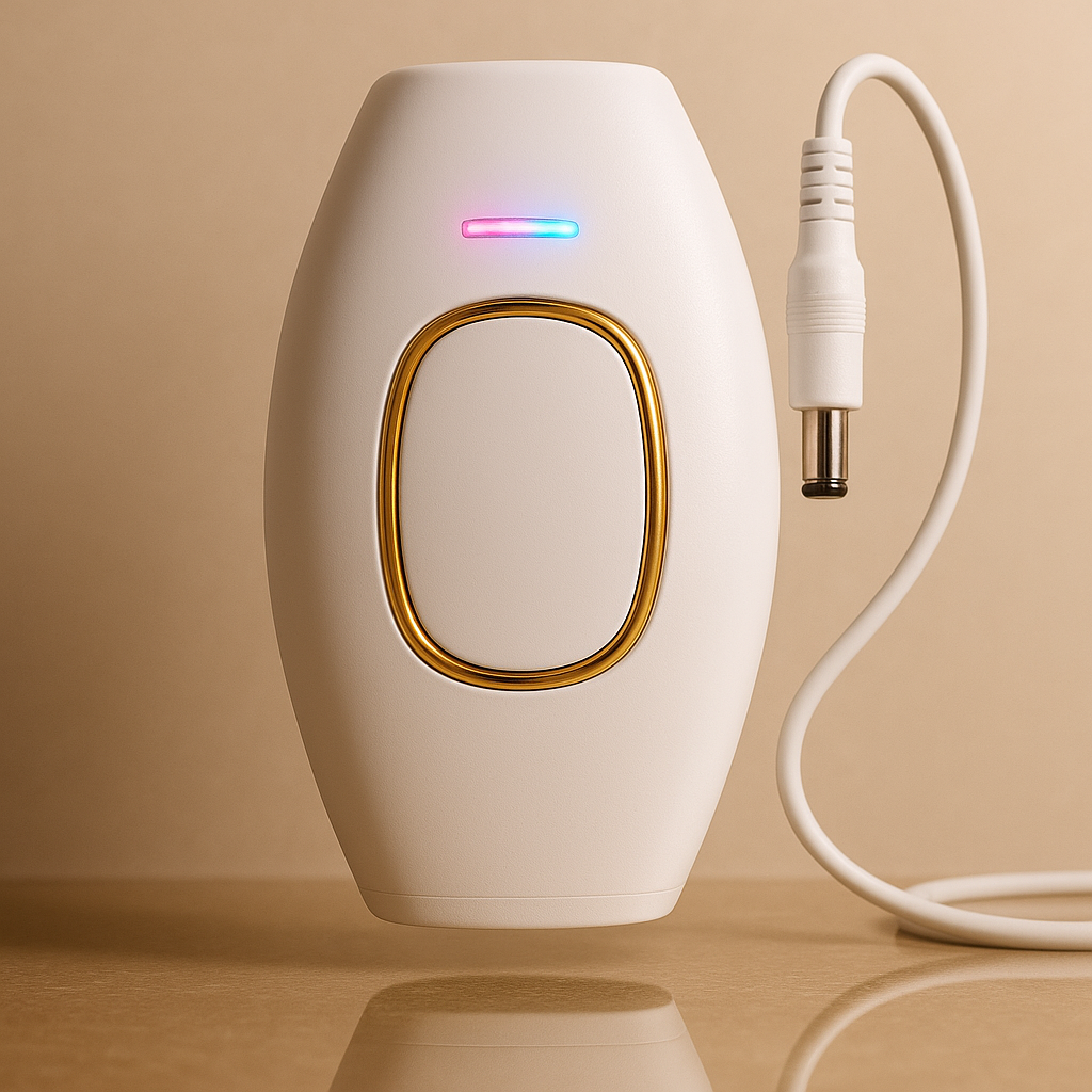 IPL Hårborttagning Deluxe – 999 999 Puls, Ergonomisk Design