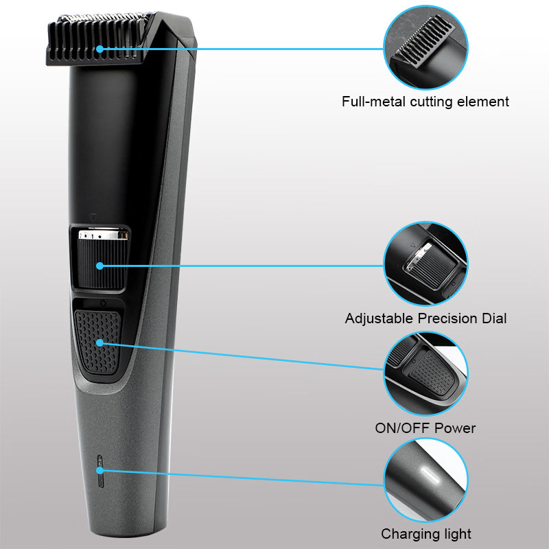 Ultra-Low Noise Precision Cordless Beard & Hair Trimmer